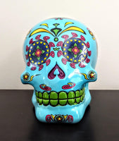 Day Of The Dead Sugar Skulls - Blue, Pink, Purple or Green