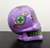 Day Of The Dead Sugar Skulls - Blue, Pink, Purple or Green