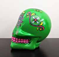 Day Of The Dead Sugar Skulls - Blue, Pink, Purple or Green