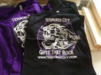 Terminus City Gifts That Rock T-Shirts, VNecks & Spaghetti Strap/Cami's in Black or Purple