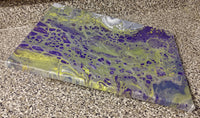 Handpainted Acrylic Abstract Painting 14"x11" On Canvas
