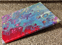 Handpainted Acrylic Abstract Painting 14"x11" On Canvas