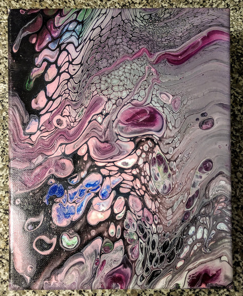 Handpainted Canvas One-Of-A-Kind 8"x10" (or Custom Available)