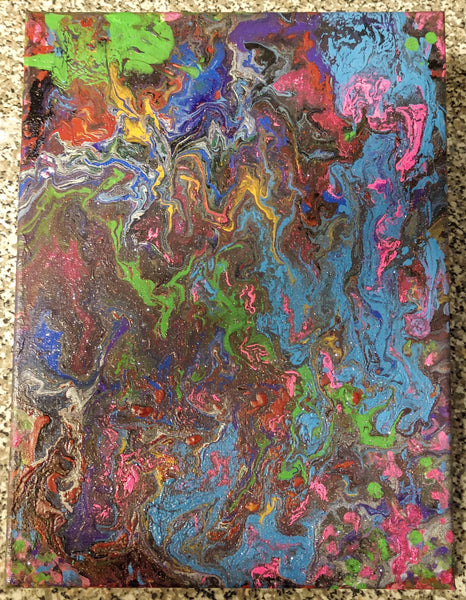 Handpainted Canvas One-Of-A-Kind 10"x12" (or Custom Available)