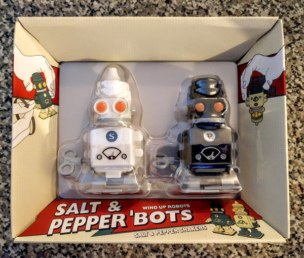 Robot Salt & Pepper Shaker Set