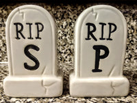 Tombstone Salt and Pepper Shaker Set