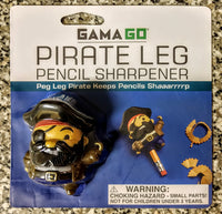 Peg Leg Pirate Pencil Sharpener