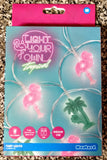 Tropical Flamingo Fairy Battery Operated String Lights