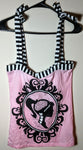 Pink Zombie Girl Cameo Top Size Large