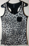 Leopard Print Women's Tank Top Size XL