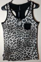 Leopard Print Women's Tank Top Size XL