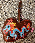 Rare OOP Fluff Luggage Tag - Dragon