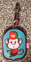 Rare OOP Fluff Luggage Tag - Monkey