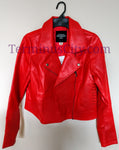 Riverdale Southside Serpents Red Faux Leather Jacket