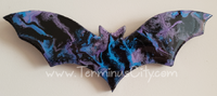 One-Of-A-Kind Bat Beautiful Handmade Handpainted FREE SHIPPING