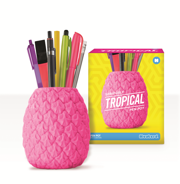 Totally Tropical Pineapple Pen Pot or Vase