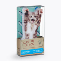 Cat In A Box - Sticky Notes