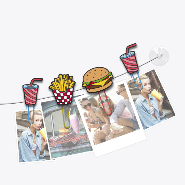 Clip-It Picture Hangers - Fast Food