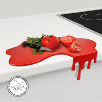Blood / Paint Splatter Splash Cutting Board