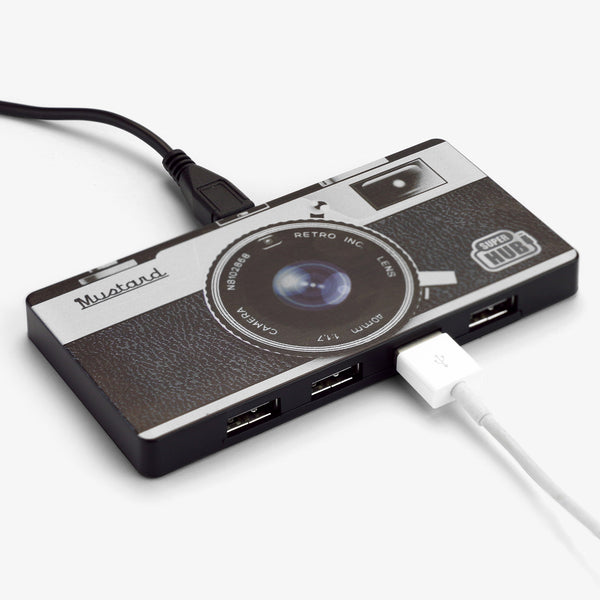 Super Hub Retro Camera - USB Hub