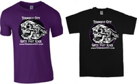 Terminus City Gifts That Rock T-Shirts, VNecks & Spaghetti Strap/Cami's in Black or Purple