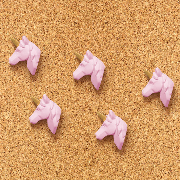 Unicorn Push Pins Set