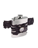 Zebra Garter Mini Flask